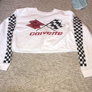 long sleeve corvette shirt